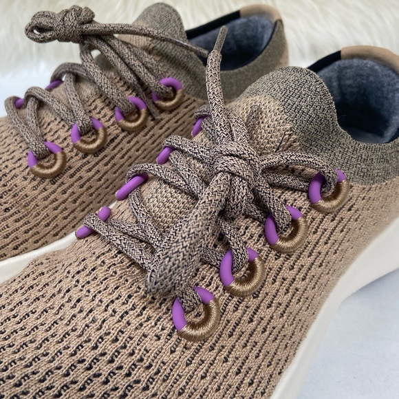 ALLBIRDS LIMITED EDITION:Hazy Beige/Lux Purple (White Sole) Tree Dasher 2 W9.5 - Picture 6 of 12